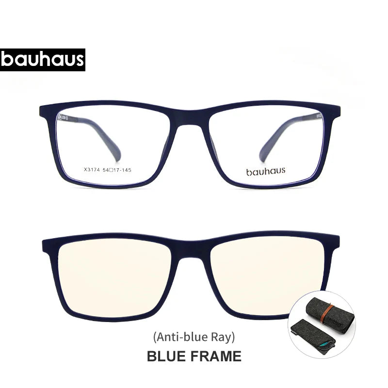 3174 Magnet Sunglasses Clip Mirrored Clip on Magnetic Sunglasses Clip on Glasses Men Polarized Clip Custom Prescription Myopia
