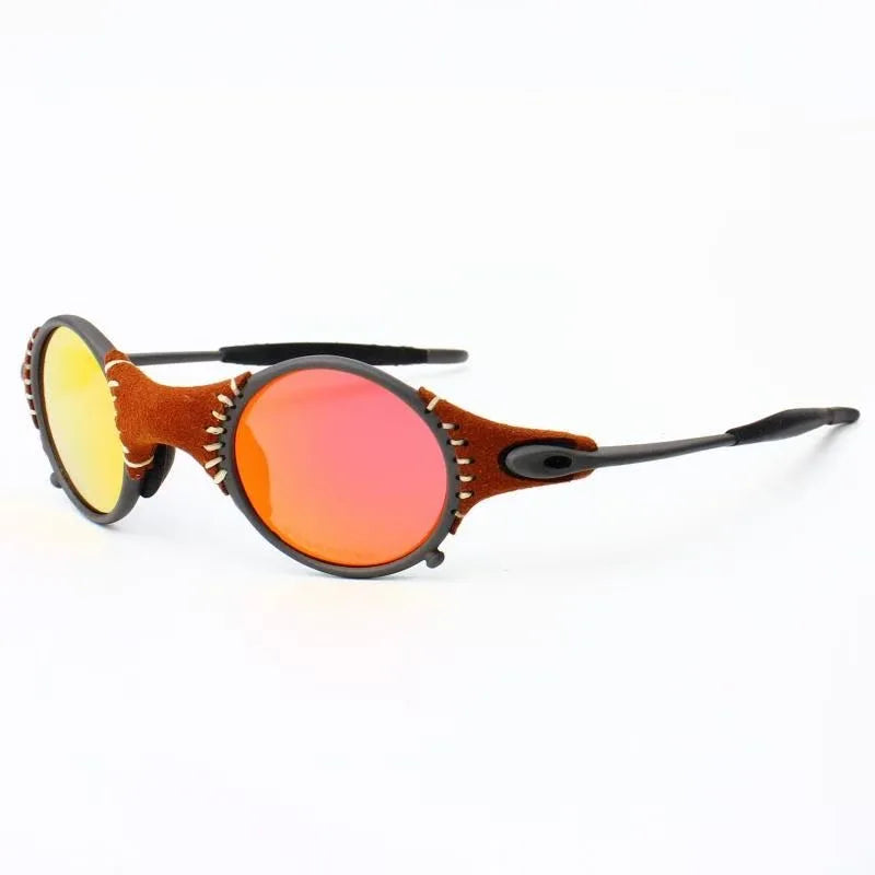 MTB Man Polarized Sunglasses Cycling Glasses UV400 Fishing Sunglasses Metal Bicycle Goggles Cycling Eyewear Riding Glasses E5-3