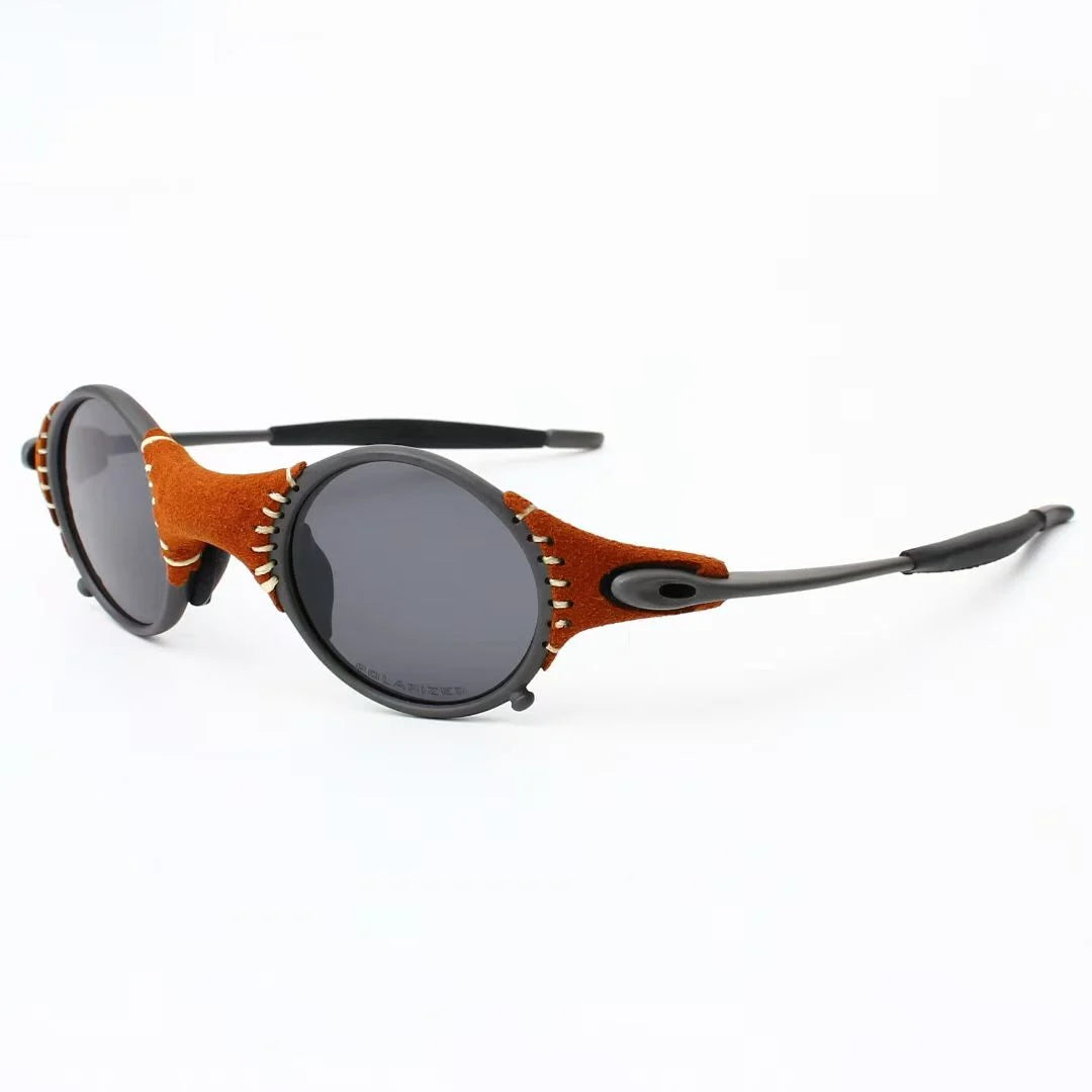 MTB Man Polarized Sunglasses Cycling Glasses UV400 Fishing Sunglasses Metal Bicycle Goggles Cycling Eyewear Riding Glasses E5-3