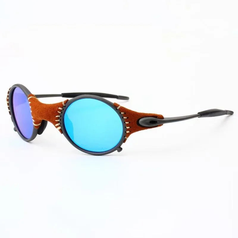 MTB Man Polarized Sunglasses Cycling Glasses UV400 Fishing Sunglasses Metal Bicycle Goggles Cycling Eyewear Riding Glasses E5-3